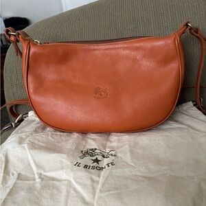Il Bisonte Leather Crossbody Bag